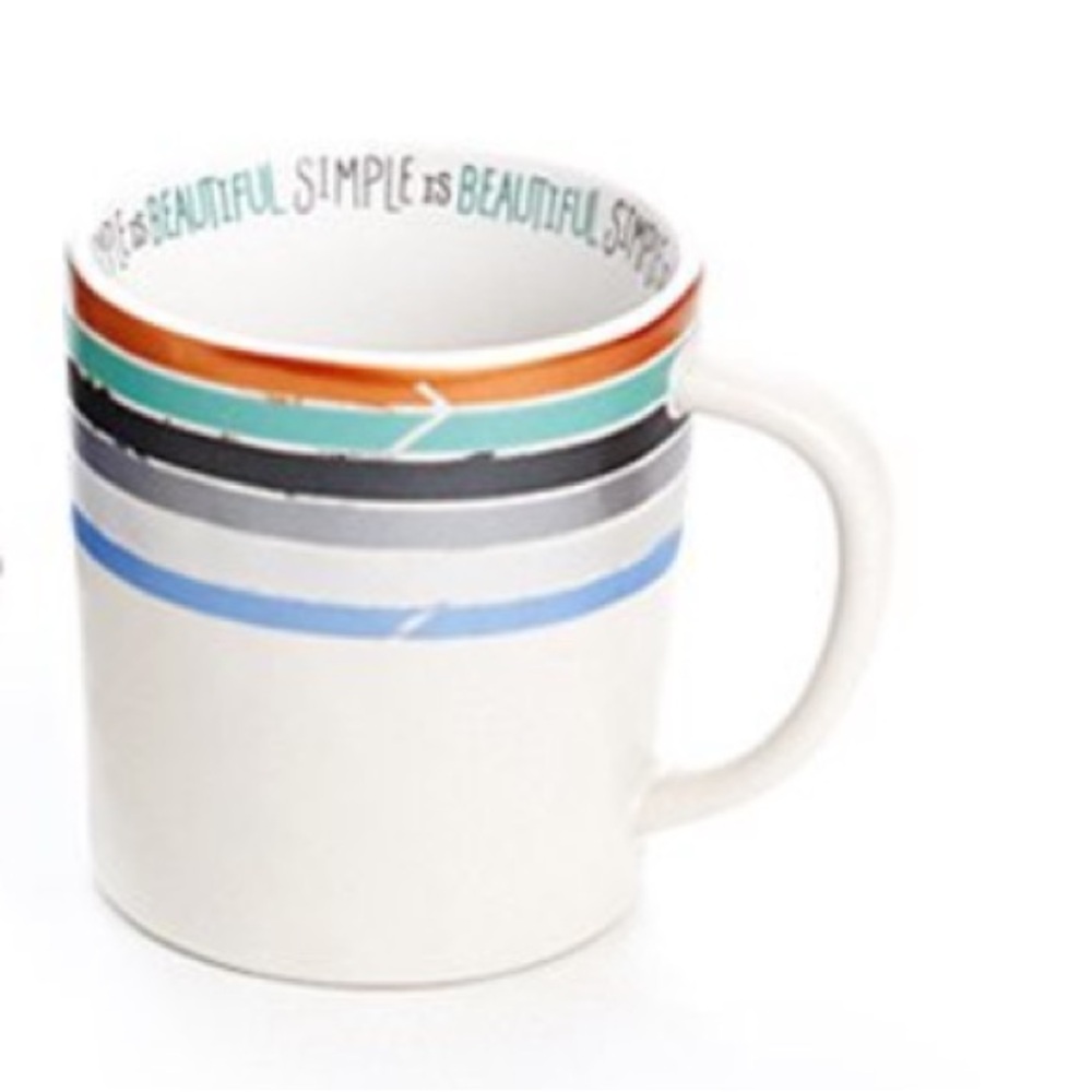 Target x Toms Striped Stoneware Mug